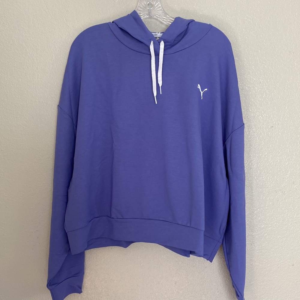 Puma Women's Lightweight Crop Hoodie XXL - Picture 1 of 5